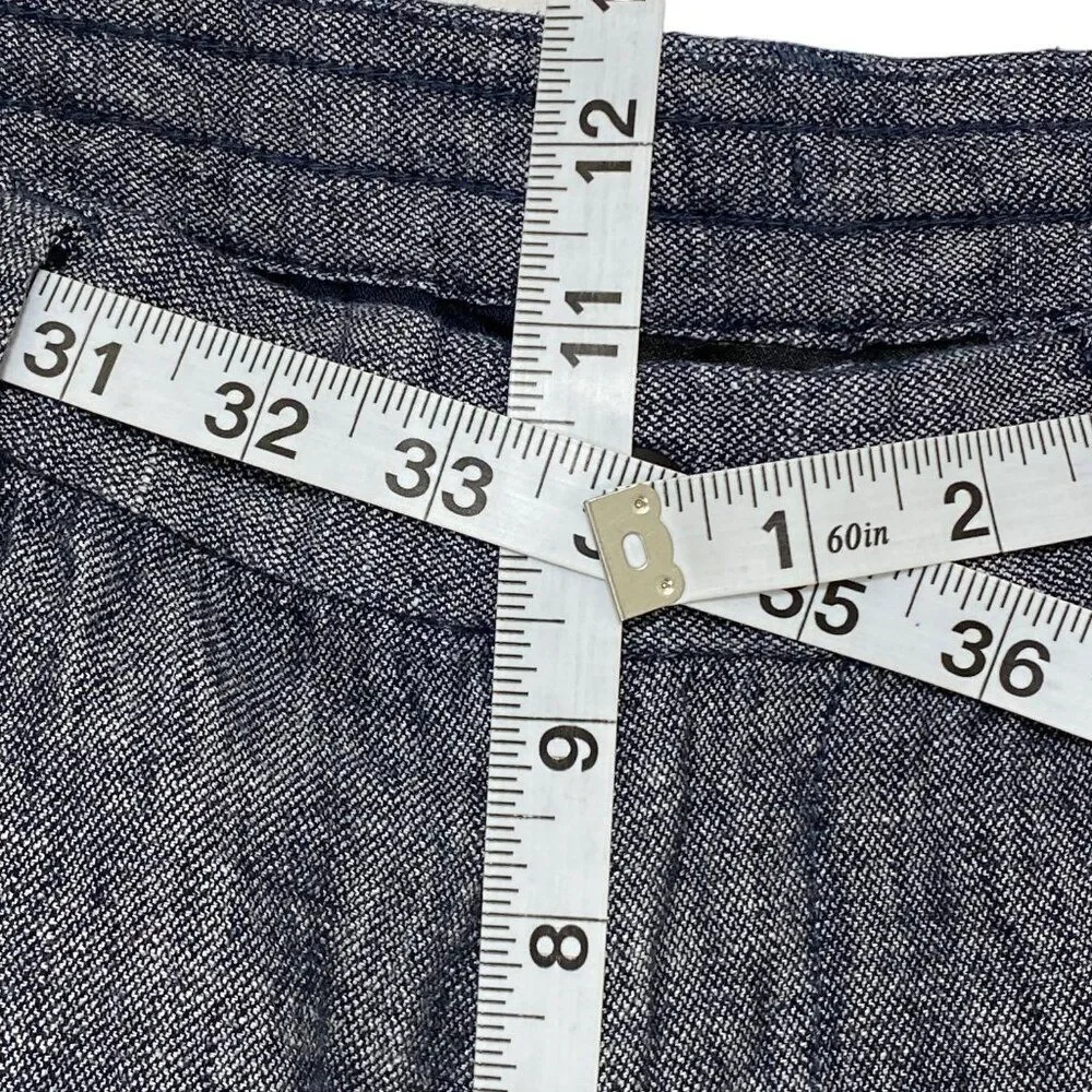 Banana Republic Athletic Fit Linen Blend Pants | 33X34 | Drawstring | Beachy